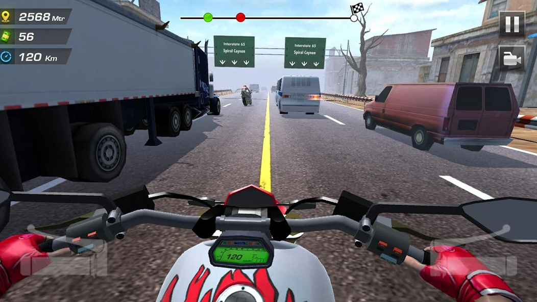 Highway Moto Rider - Bike Game - Image 3