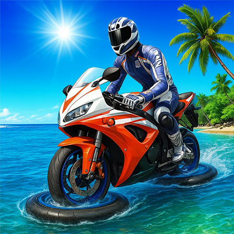 Bike Racing : Water Bike Games - Image 5