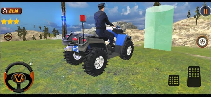 Police ATV Training Off Road - Image 2